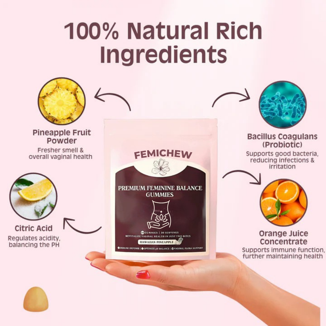 FemiChew Premium Balance Gummies